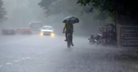 സംസ്ഥാനത്ത് വ്യാപകമായ മഴ; അഞ്ച് ജില്ലകളില്‍ ഇന്ന് ഓറഞ്ച് അലേര്‍ട്ട്