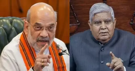 ധൻകർ രാജിവെച്ചത് അനാരോ​ഗ്യം മൂലം; മറ്റ് വ്യാഖ്യാനങ്ങൾ വേണ്ട: അമിത് ഷാ