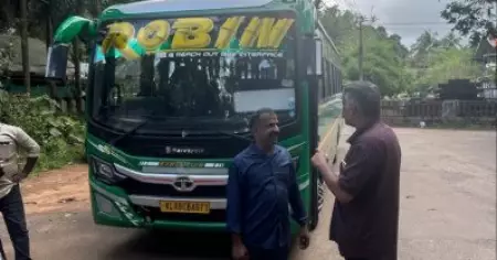 റോബിന്‍ ബസ് വീണ്ടും കസ്റ്റഡിയില്‍ എടുത്ത് തമിഴ്‌നാട് ആര്‍.ടി.ഒ; കോടതിയെ സമീപിക്കുമെന്ന് ബസുടമ