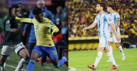 ബ്രസീലും തോറ്റു അര്‍ജന്റീനയും തോറ്റു; ലാറ്റിനമേരിക്കയില്‍ കാലിടറി കരുത്തര്‍
