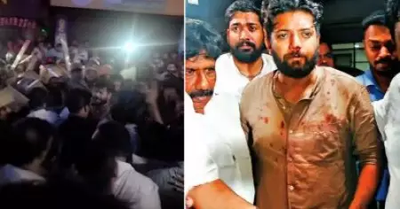 സി.ഐ അഭിലാഷ് ഡേവിഡിന്റെ വാദം പൊളിയുന്നു; കാക്കി ഹെൽമെറ്റിട്ട പൊലീസുകാരൻ ഷാഫിയെ മർദിക്കുന്ന ദൃശ്യങ്ങൾ പുറത്ത്