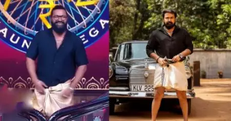 കേരളത്തിലല്ല, അങ്ങ് മുംബൈയില്‍, അമിതാഭ് ബച്ചന്റെ മുന്നില്‍ മോഹന്‍ലാലിനെ അനുകരിച്ച് റിഷബ് ഷെട്ടി