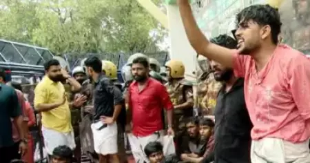 കാർഷിക സർവകലാശാലയിലെ ഫീസ് വർധനവ്; എസ്.എഫ്‌.ഐ മാർച്ചിൽ സംഘർഷം