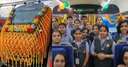 വന്ദേഭാരത് ഉദ്ഘാടനത്തിൽ ആർ.എസ്.എസ് ഗീതം ആലപിച്ചു; വീഡിയോ പങ്കുവെച്ച് സതേൺ റെയിൽവേ