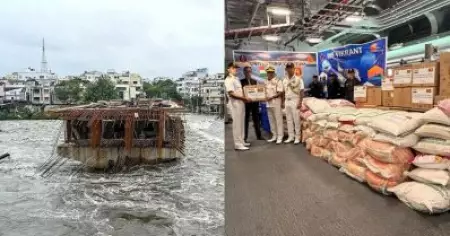 ശ്രീലങ്കയില്‍ നാശം വിതച്ച് ദിത്വ ചുഴലിക്കാറ്റ്; 50ലധികം മരണം, സഹായവുമായി ഇന്ത്യ