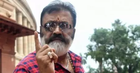 സി.പി.ഐ.എം നേതാവിനെ 'മാക്രി'യെന്ന് അധിക്ഷേപിച്ച് സുരേഷ് ഗോപി; മാന്താൻ നിൽക്കരുതെന്നും മുന്നറിയിപ്പ്