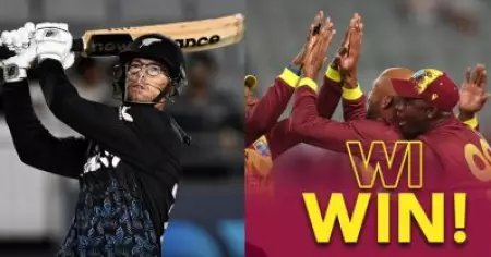 എട്ടാമന്റെ 28 പന്തിലെ 55*ഉം തുണച്ചില്ല; തോറ്റ് തുടങ്ങി കിവികള്‍