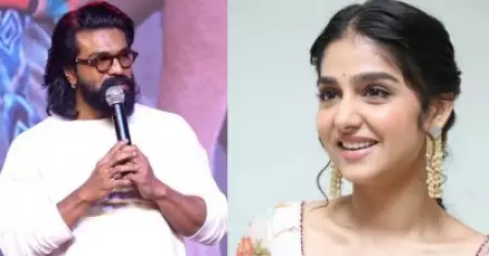മെക്കയെ കാണാന്‍ ഹോളിവുഡ് ഹീറോയെ പോലെയുണ്ട്; അനശ്വര രാജന്റെ ആദ്യ തെലുങ്ക് ചിത്രത്തിന്റെ ട്രെയിലര്‍ പുറത്തുവിട്ട് രാംചരണ്‍