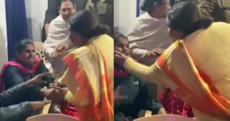 നിർബന്ധിത മത പരിവർത്തനമാരോപിച്ച് മധ്യപ്രദേശിൽ കാഴ്ച പരിമിതിയുള്ള സ്ത്രീയെ ആക്രമിച്ച് ബി.ജെ.പി നേതാവ്