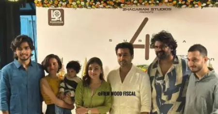ആവേശവും രോമാഞ്ചവും കണ്‍ഫേം; ജിത്തു മാധവന്‍-സൂര്യ സിനിമയുടെ പൂജ ചിത്രങ്ങള്‍ പുറത്ത്