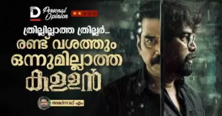 ത്രില്ലില്ലാത്ത ത്രില്ലര്‍, രണ്ട് വശത്തും ഒന്നുമില്ലാത്ത കള്ളന്‍