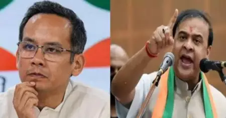 ഗൊഗോയ് പാക് ചാരനെന്ന് ആവര്‍ത്തിച്ച് ഹിമന്ത; അസം മുഖ്യമന്ത്രി സ്വയം നാണംകെടുകയാണെന്ന് മറുപടി