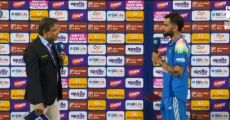 ഈ ട്രോഫികളെല്ലാം എവിടെ സൂക്ഷിക്കുന്നുവെന്ന് കമന്റേറ്റര്‍; കസ്റ്റോഡിയന്‍ അമ്മയെന്ന് കോഹ്‌ലി