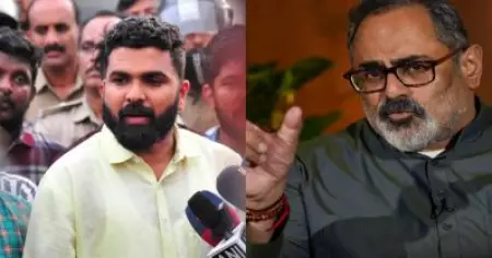 'എസ്.എഫ്.ഐയെ കുറിച്ച് രാജീവ് ചന്ദ്രശേഖറിന് ഒരു ചുക്കും അറിയില്ല' വിമര്‍ശിച്ച് സഞ്ജീവ് പി.എസ്