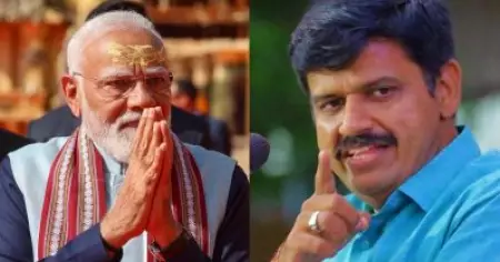 മോദിയുടെ 'എം.എം.സി' പരാമര്‍ശം; ബി.ജെ.പിയുടെ പൂര്‍വികര്‍ ചെയ്തുകൂട്ടിയതെല്ലാം പ്രധാനമന്ത്രി സൗകര്യപൂര്‍വം മറക്കുന്നു: സന്ദീപ് വാര്യര്‍