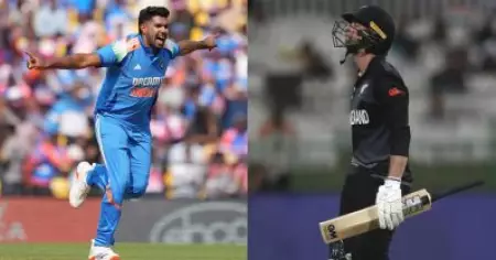 മൂന്ന് മത്സരം, ഒരേ ഇര, ഒരേ വേട്ടക്കാരന്‍; 'ഹാട്രിക്കുമായി' ഹര്‍ഷിത് റാണ