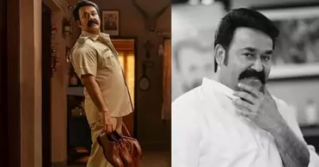 ചുവരിലെ മാന്‍ തലയും കുരിശും തുകല്‍ബാഗും; ചര്‍ച്ചയായി മോഹന്‍ലാലിന്റെ ക്യാരക്ടര്‍ പോസ്റ്റര്‍ ഡീകോഡിങ്