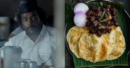 രാവിലെ തന്നെ ഉള്ളി വിതറിയ ബീഫ് കഴിക്കുന്ന 'സ്വയം സേവകന്‍', അലമാരയിലെ സുപ്രനെ പൊക്കിയെടുത്ത് സോഷ്യല്‍ മീഡിയ