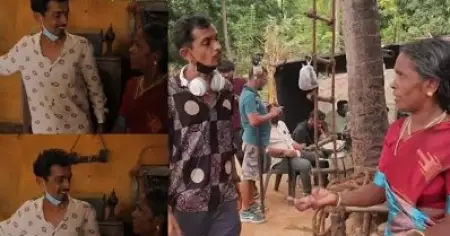 ഫയറ്റ് അല്ല ചേച്ചി, പയറ്റ്... ഒരു ഷോട്ടെടുക്കാന്‍ എന്തൊക്കെ പയറ്റണം; വൈറലായി പെണ്ണും പൊറാട്ടിന്റെ ബി.ടി.എസ് വീഡിയോ