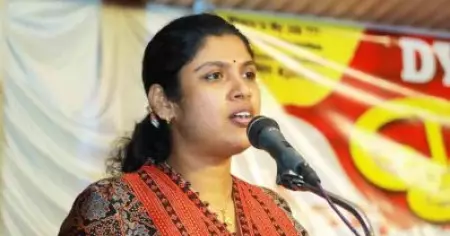 പ്രകോപനപരമായ മുദ്രാവാക്യം; ചിന്ത ജെറോമിനെതിരെ കേസ്