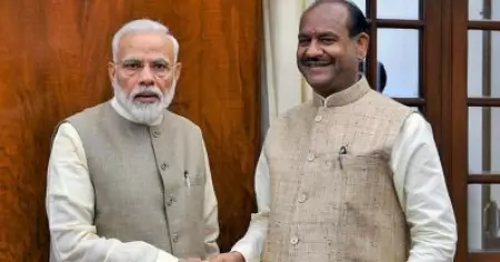 കോണ്‍ഗ്രസ് എം.പിമാര്‍ ആക്രമിക്കുമെന്ന വിവരം കിട്ടി; പ്രധാനമന്ത്രിയോട് മറുപടി പറയാന്‍ വരേണ്ടെന്ന് പറഞ്ഞു: സ്പീക്കര്‍
