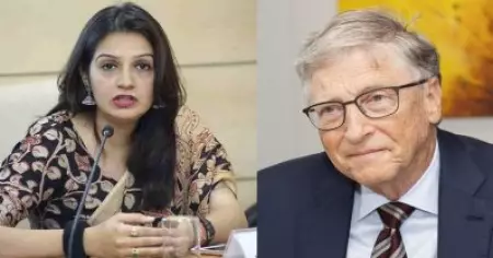 ബിൽ ഗേറ്റ്‌സിന് സ്വാഗതമില്ല, ഇന്ത്യയ്ക്ക് അഭിനന്ദനങ്ങൾ; പ്രിയങ്ക ചതുർവേദി