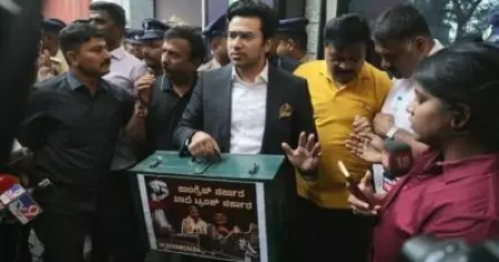 മെട്രോ ചാര്‍ജ് വര്‍ധനക്കെതിരെ പ്രതിഷേധം; ബി.ജെ.പി എം.പി തേജസ്വി സൂര്യ കസ്റ്റഡിയില്‍; നിരക്ക് വര്‍ധിപ്പിച്ചത് കേന്ദ്രമെന്ന് കര്‍ണാടക