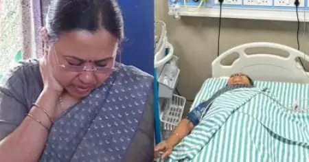 ആരോഗ്യമന്ത്രിയുടെ കഴുത്തിന് ക്ഷതമെന്ന് മെഡിക്കല്‍ ബുള്ളറ്റിന്‍; പരിയാരം മെഡിക്കല്‍ കോളേജിലേക്ക് മാറ്റും