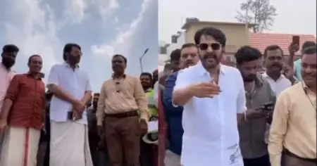 'കേരളത്തിന്റെ സാമൂഹിക മൂലധനമാണ് ഈ കാണുന്നത്' വയനാട് ടൗണ്‍ഷിപ്പിലെത്തി മമ്മൂട്ടി