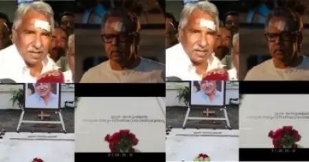 നെറ്റിയിലെ ബാന്‍ഡേജും കല്ലറയിലെ വാക്യങ്ങളും; പ്രതിഛായയിലെ കഥാപാത്രം ഉമ്മന്‍ ചാണ്ടി തന്നെയെന്ന് സോഷ്യല്‍ മീഡിയ