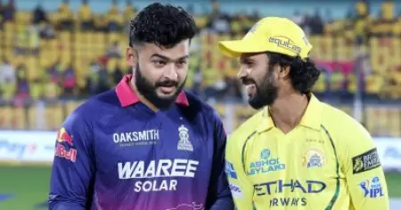 'തീരുമാനം പരാഗിന്റേത്'; രാജസ്ഥാനും ചെന്നൈയും കൊമ്പുകോര്‍ക്കുമ്പോള്‍ തീപാറും!
