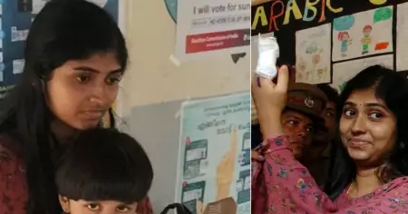 വോട്ട് നിഷേധിച്ച സംഭവം; തൃശൂരില്‍ അമ്മയ്‌ക്കൊപ്പം കാത്തിരുന്നത് കൈക്കുഞ്ഞും; ബാലാവകാശ കമ്മീഷന്‍ കേസെടുത്തു