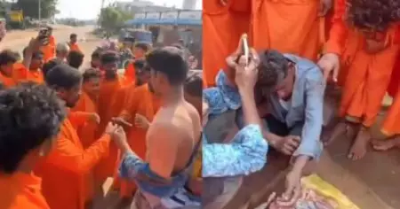 ഹനുമാന്‍ ജയന്തി ദിനത്തില്‍ ബീഫ് വില്‍പ്പന നടത്തിയെന്നാരോപണം; മുസ്‌ലിം വയോധികനേയും മകനെയും ആക്രമിച്ച് ഹിന്ദുത്വര്‍