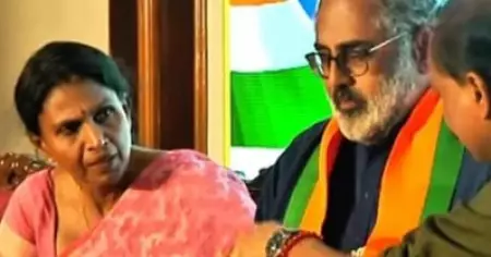 കേന്ദ്രമന്ത്രി വോട്ടഭ്യര്‍ത്ഥിച്ചത് രാജീവ് ചന്ദ്രശേഖറിന് വേണ്ടി മാത്രം; ആര്‍. ശ്രീലേഖ പിണങ്ങി വേദി വിട്ടു