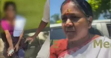പാലക്കാട് ശോഭാ സുരേന്ദ്രന്റെ സാന്നിധ്യത്തില്‍ വോട്ടര്‍മാര്‍ക്ക് പണം വിതരണം; ദൃശ്യങ്ങള്‍ പുറത്തുവിട്ട് കോണ്‍ഗ്രസ്