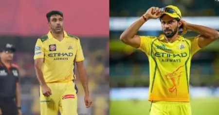 നാണക്കേടില്‍ നിന്ന് അശ്വിനെ രക്ഷിച്ച് ഗെയ്ക്വാദ്; അനാവശ്യ നേട്ടത്തില്‍ നാലാമനായി ചെന്നൈ ക്യാപ്റ്റന്‍