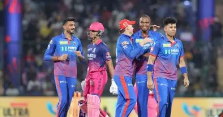 രാജസ്ഥാനെ വീഴ്ത്തി ദൽഹി; ജീവന്മരണ പോരാട്ടത്തിൽ സൂപ്പർ വിജയം