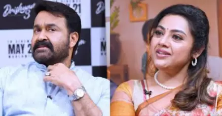 നമുക്ക് ഇവിടെ മേക്കപ്പ് അടക്കം സര്‍ട്ടിലാണ്, മീന എല്ലാ ലാംഗ്വേജിലും അഭിനയിക്കുന്നതുകൊണ്ട് കുടുങ്ങിപ്പോയി: മോഹന്‍ലാല്‍