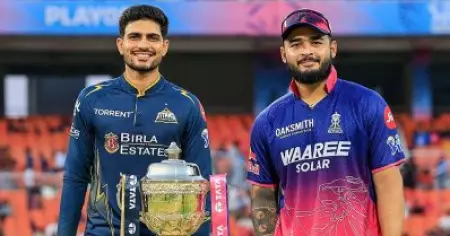 ഒറ്റ മത്സരത്തിൽ രണ്ട് ടോസ്, രണ്ടിലും ജയിച്ച് പരാഗ്; ഗുജറാത്തിന്റെ വിധിയെന്ത്?