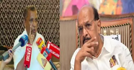 റെജി ചെറിയാന് സമ്പത്തിന്റെ അഹങ്കാരമണെന്ന് ജി.സുധാകരന്‍; എം.എല്‍.എമാരുടെ രാജാവാകാന്‍ നോക്കേണ്ടെന്ന് റെജി ചെറിയാന്‍