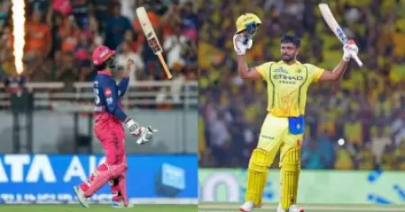 മൂന്ന് റൺസ് കൂടി നേടാമായിരുന്നില്ലേ വൈഭവേ! 2026ൽ സഞ്ജു ഒറ്റക്ക് വാഴും