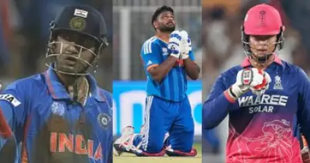 ഗംഭീര്‍, സഞ്ജു, വൈഭവ്...സെഞ്ച്വറി നഷ്ടമായാലും ചരിത്രം നിങ്ങളെ ഓര്‍ക്കും
