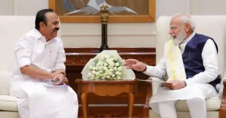 പ്രധാനമന്ത്രിയുമായി ആദ്യ കൂടിക്കാഴ്ച നടത്തി മുഖ്യമന്ത്രി വി.ഡി. സതീശന്‍