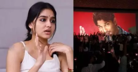 അല്ലു അര്‍ജുന്റെ സിനിമകള്‍ കണ്ടുവളര്‍ന്നയാളാണെന്ന് തെളിയിച്ചു, ഹാപ്പി റീ റിലീസ് തിയേറ്ററില്‍ ആഘോഷിച്ച് അനശ്വര, വീഡിയോ വൈറല്‍