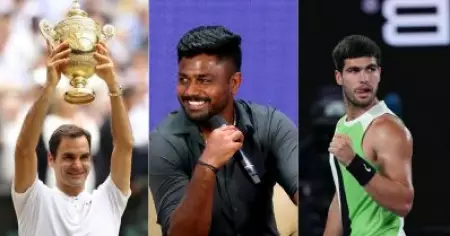 ക്രിക്കറ്റിലെ ഫെഡററും അല്‍കാരസും ഇവര്‍; തെരഞ്ഞെടുപ്പുമായി സഞ്ജു
