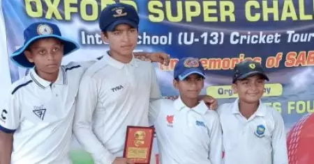 ആദ്യം ട്രിപ്പിൾ, ഇപ്പോൾ ഡബിൾ സെഞ്ച്വറി; കൊടുങ്കാറ്റായി ഞെട്ടിച്ച് വൈഭവിന്റെ കൂട്ടുകാരൻ