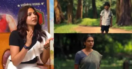 ബാലന്‍ കണ്ട് കരഞ്ഞ് കരഞ്ഞ് കണ്ണൊക്കെ വീര്‍ത്തു, ക്യാമറ ഫേസ് ചെയ്യാന്‍ പോലും നിന്നില്ല: വല്ലാതെ കണക്ടായി: ഐശ്വര്യലക്ഷ്മി
