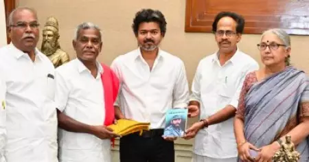 വിജയ്‌യുമായി കൂടിക്കാഴ്ച നടത്തി സി.പി.ഐ.എം, സി.പി.ഐ  നേതാക്കള്‍