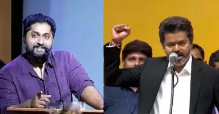 എങ്ക അണ്ണാവെ പറ്റി പറഞ്ചാല്‍... വിജയ്‌യെ പരിഹസിച്ച ധ്യാനിനെതിരെ സൈബര്‍ അറ്റാക്കുമായി തമിഴ് പേജുകള്‍