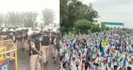 ഇന്ത്യ-യു.എസ് വ്യാപാര കരാര്‍: കര്‍ഷകര്‍ കൂട്ടത്തോടെ ദല്‍ഹിയിലേക്ക്: ശംഭു അതിര്‍ത്തിയടച്ച് ഹരിയാന സര്‍ക്കാര്‍